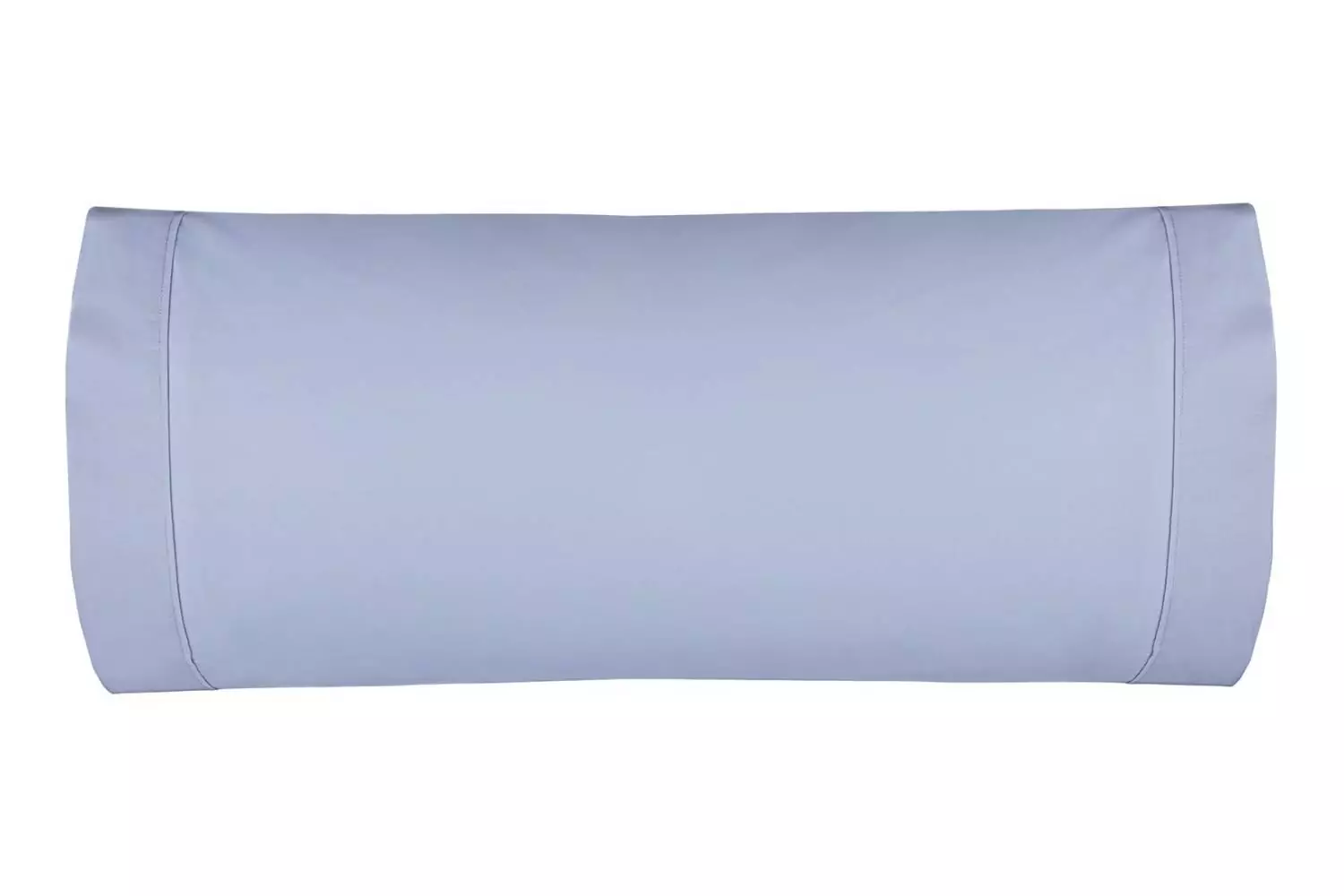 Set 2 fundas almohada Burrito Blanco color azul 45x85 cm
