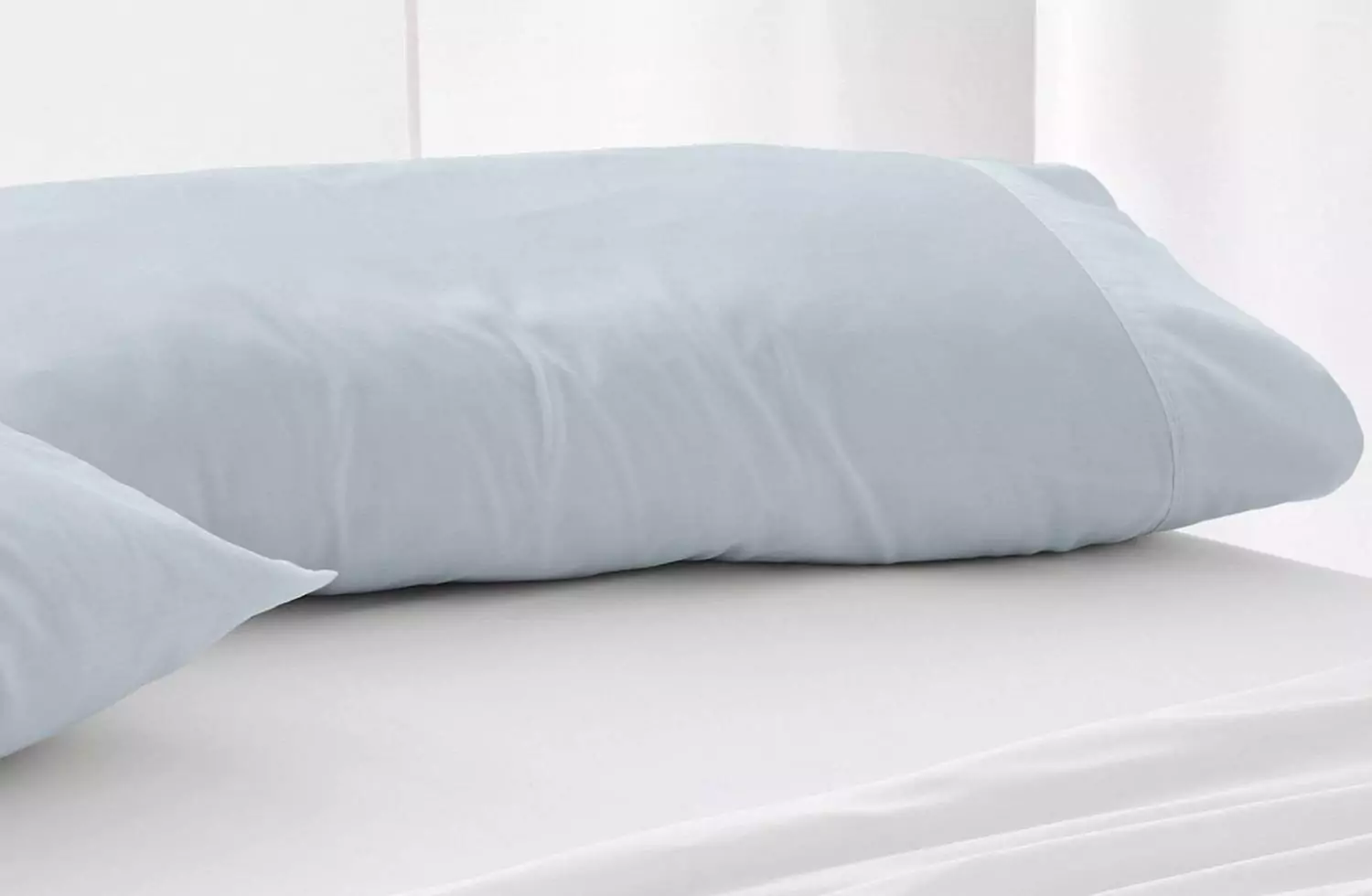 Funda de almohada de algodón visón cama 90 cm